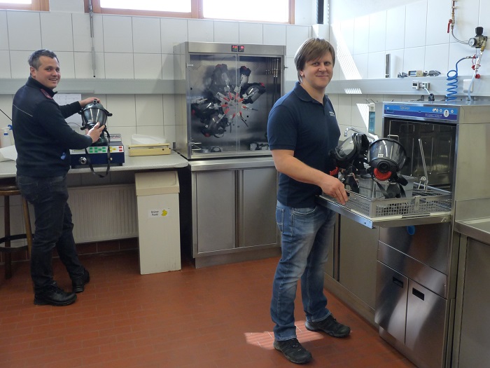 Modernisierung der Atemschutzwerkstatt lohnt sich