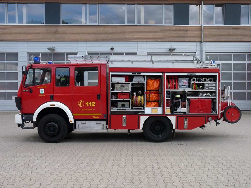 Löschfahrzeug in Dienst gestellt