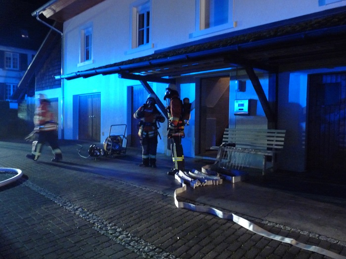 Brand in Bollenbacher Wohnhaus