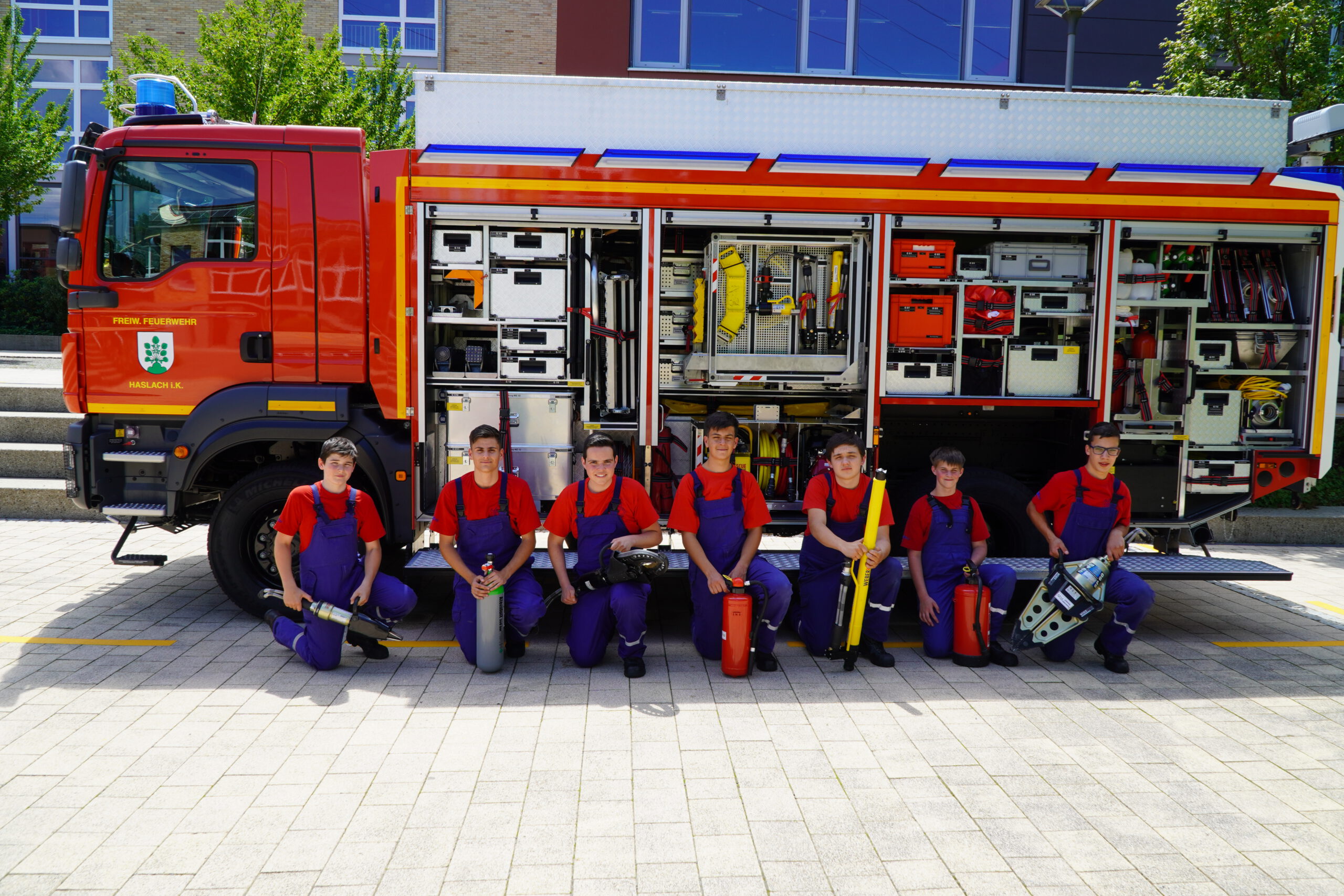 50 Jahre Jugendfeuerwehr – Proben & Übungen