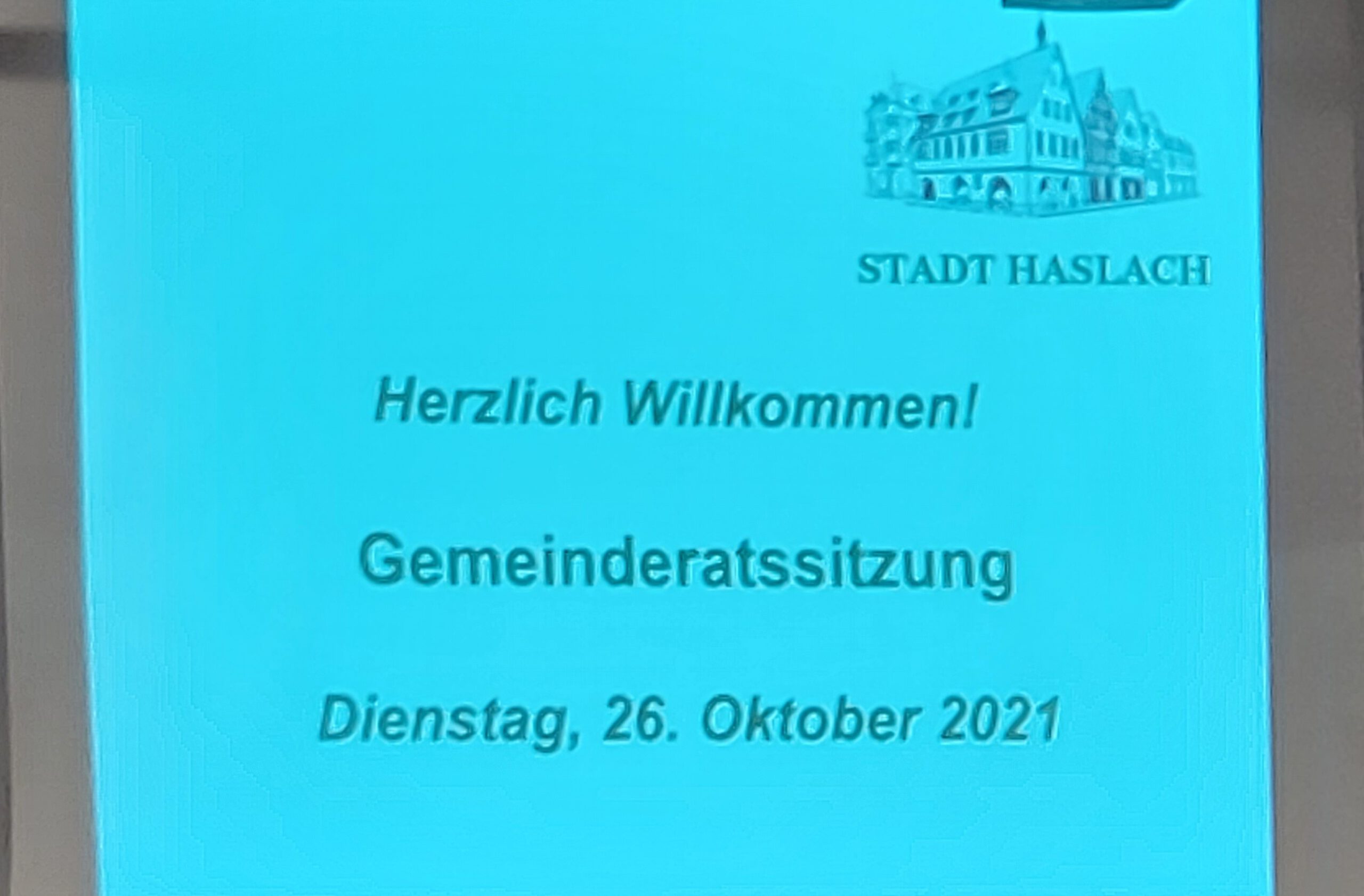 Sitzung des Gemeinderates zu Feuerwehrthemen