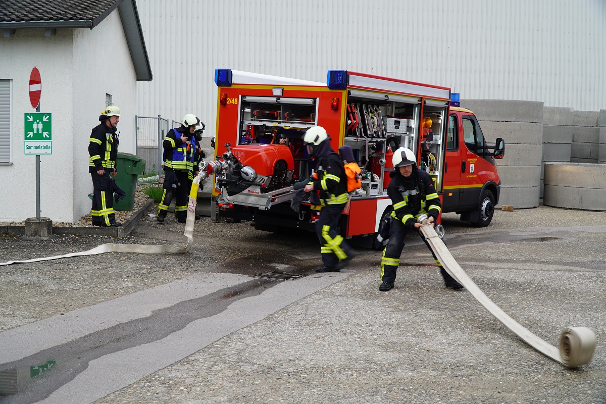 Übung in Schnellingen