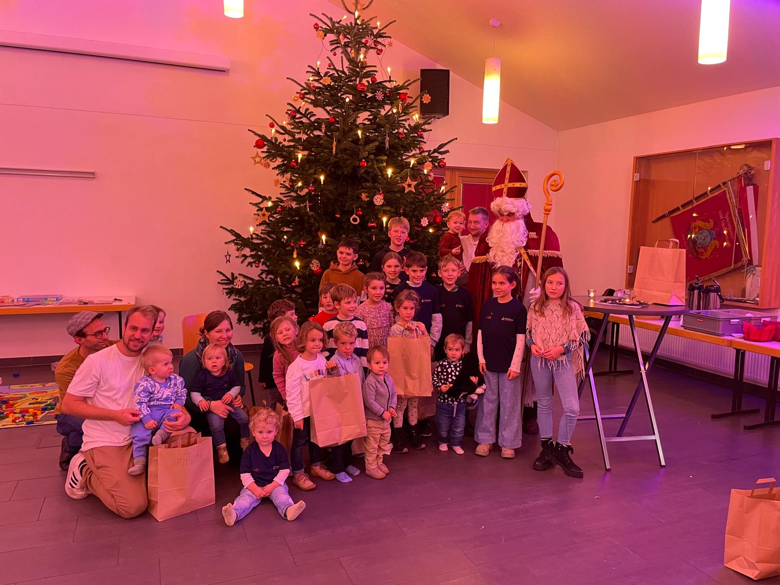 Nikolausfeier für Feuerwehr-Kids
