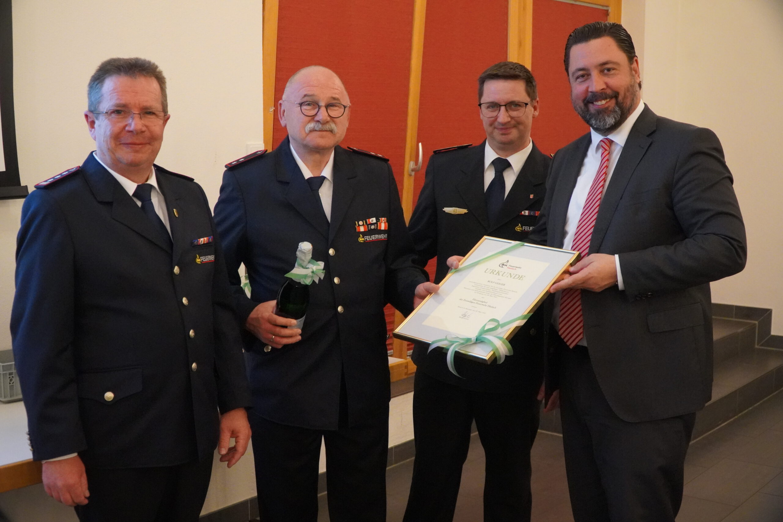 Rolf Geiger wird Ehrenmitglied