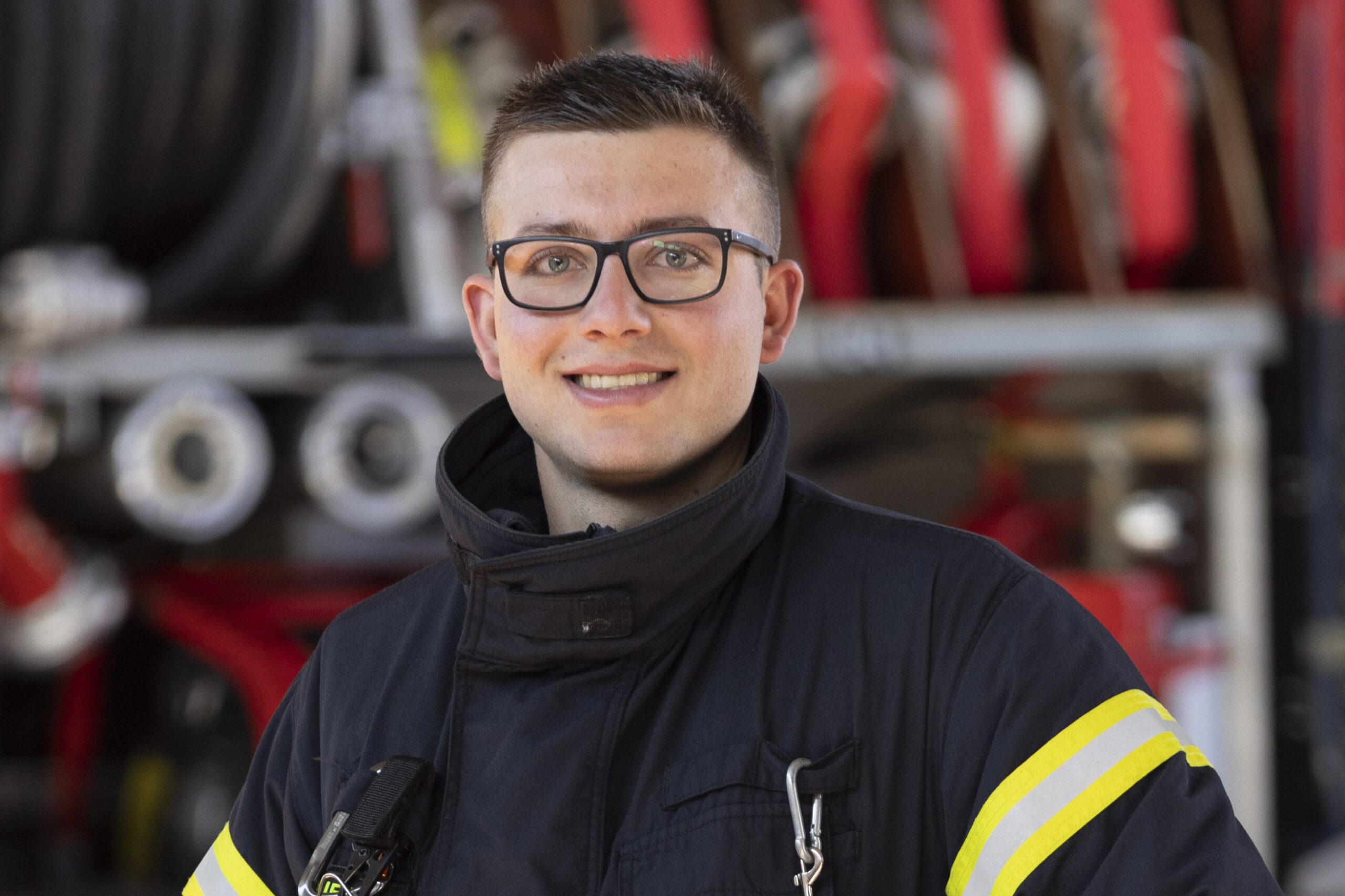 Tobias Hauer absolviert Maschinisten-Lehrgang