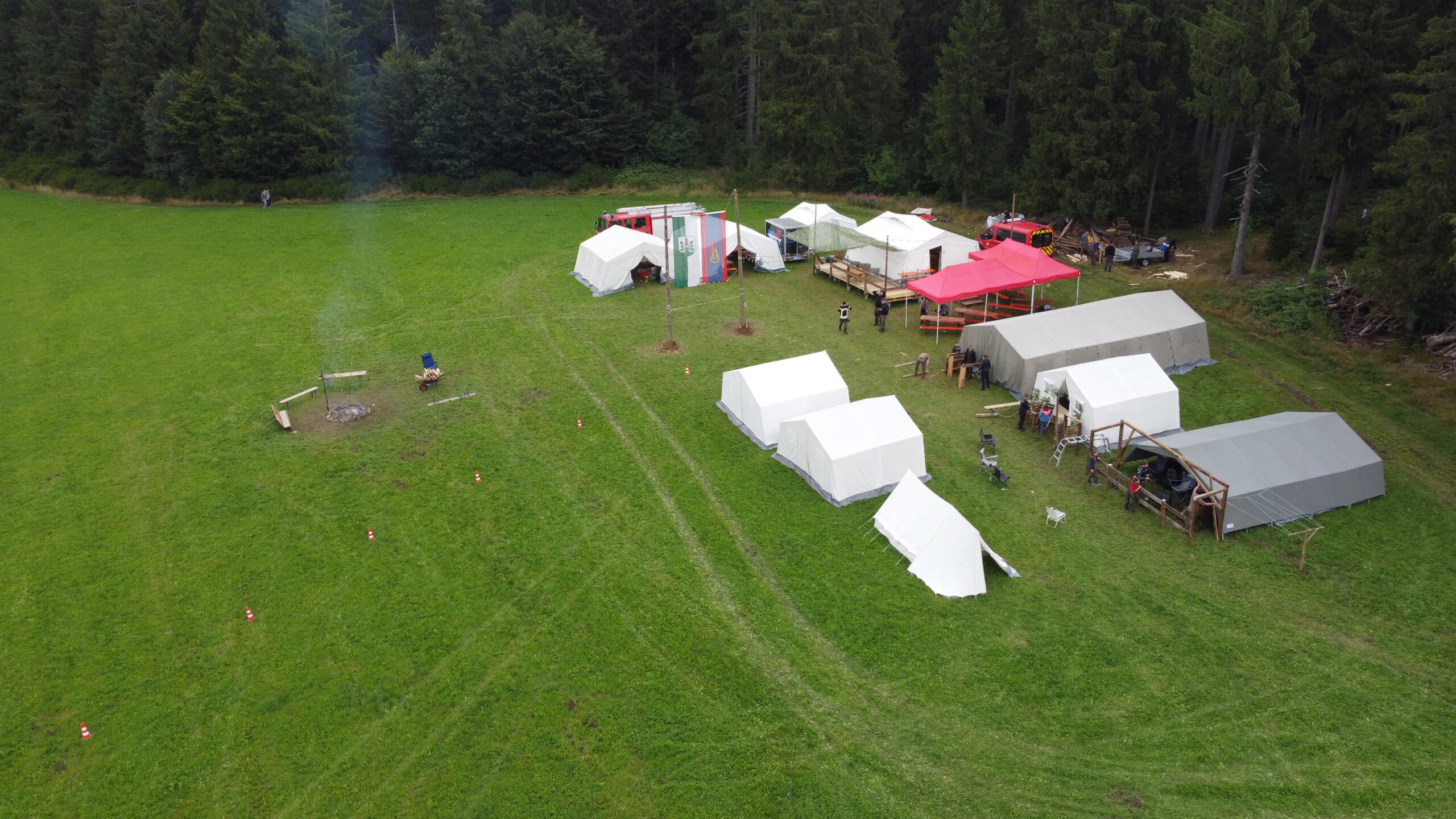 Zeltlager der Jugendfeuerwehr
